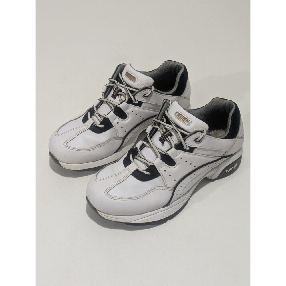 FootJoy Mens SuperLites Golf Shoes Soft Spikes, White, 10.5 XW